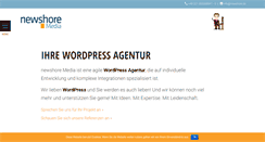 Desktop Screenshot of newshore.de